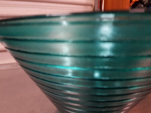 holmegaard schaal blauw groen, Huis en Inrichting, Ophalen of Verzenden, 'T Olde Gre-j, Info@toldegrej.nl, Endepoelstraat 20f Didam