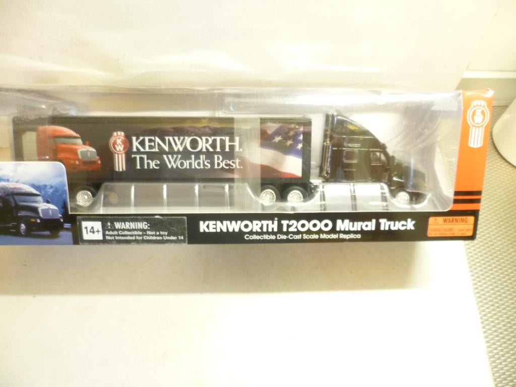Norscot Kenworth T2000 Mural Truck in doos  1:50 modelauto, Ophalen of Verzenden, Nieuw, Bus of Vrachtwagen, Overige merken
