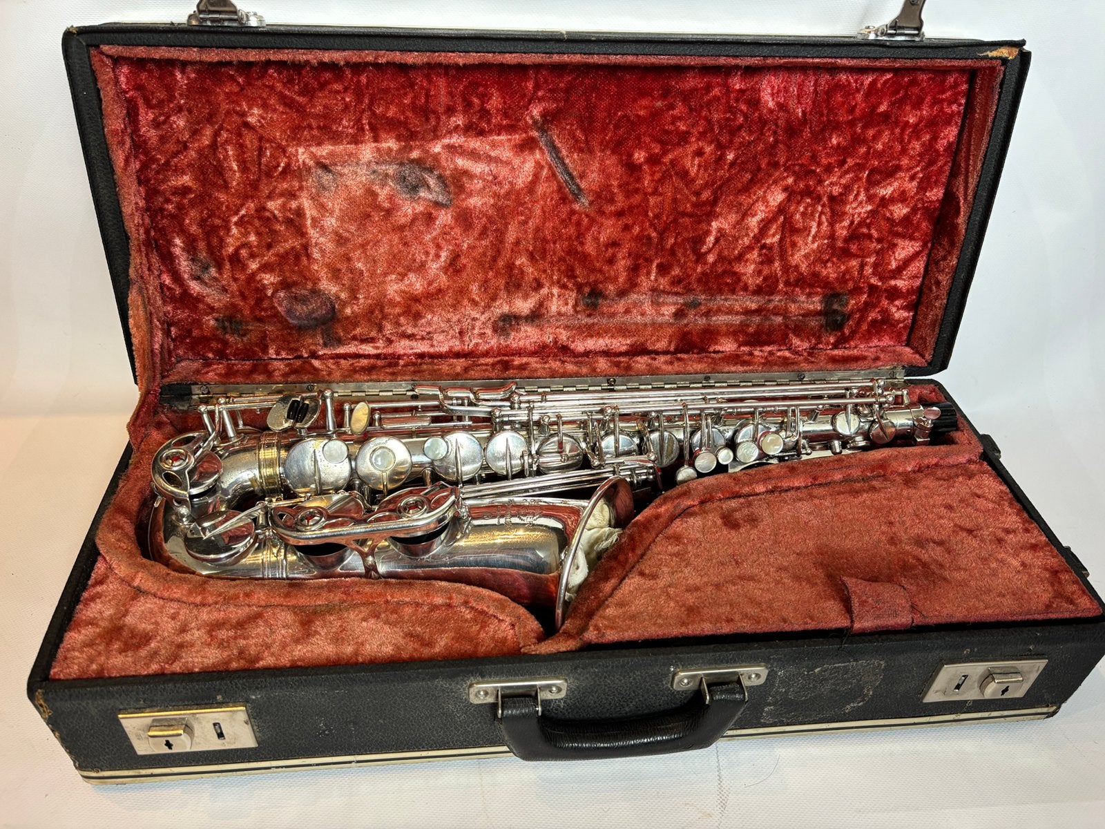 Selmer alt saxofoon Mark VII, Muziek en Instrumenten, Ophalen of Verzenden, Gebruikt, Alt, Met koffer