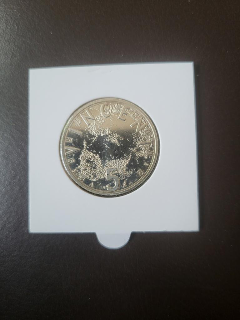 5 euro Vincent van Gogh 2003, zilver, Postzegels en Munten, Ophalen of Verzenden, Koningin Beatrix, Euro's, Zilver