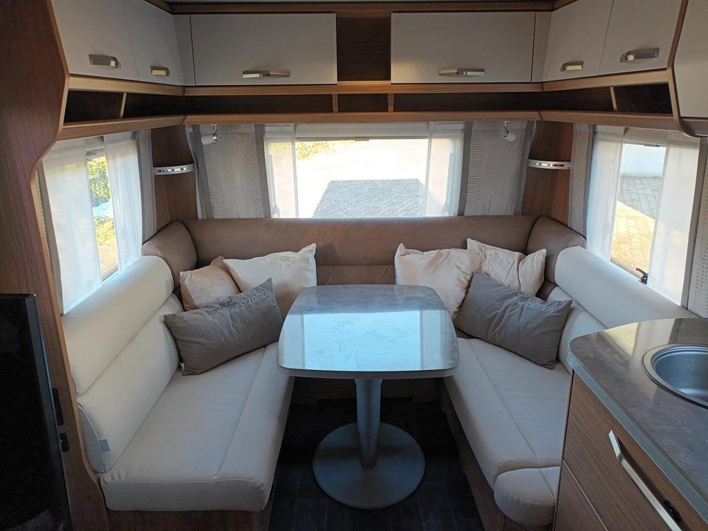 Tabbert Rossini 490 TD, Caravans en Kamperen, Caravans, Schokbreker, Rondzit, Tabbert, Bedrijf