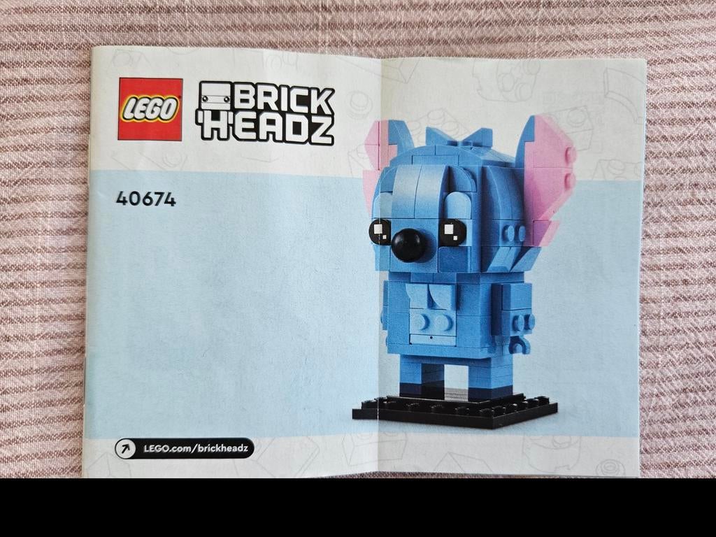 Lego Stitch Brick Headz, BrickHeadz, Lego, Ophalen of Verzenden, Zo goed als nieuw