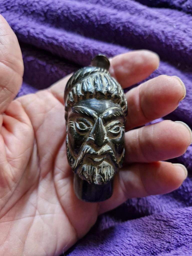 Graniet kopje van sumerische god mesopotamië, Antiek en Kunst, Kunst | Beelden en Houtsnijwerken, Ophalen of Verzenden