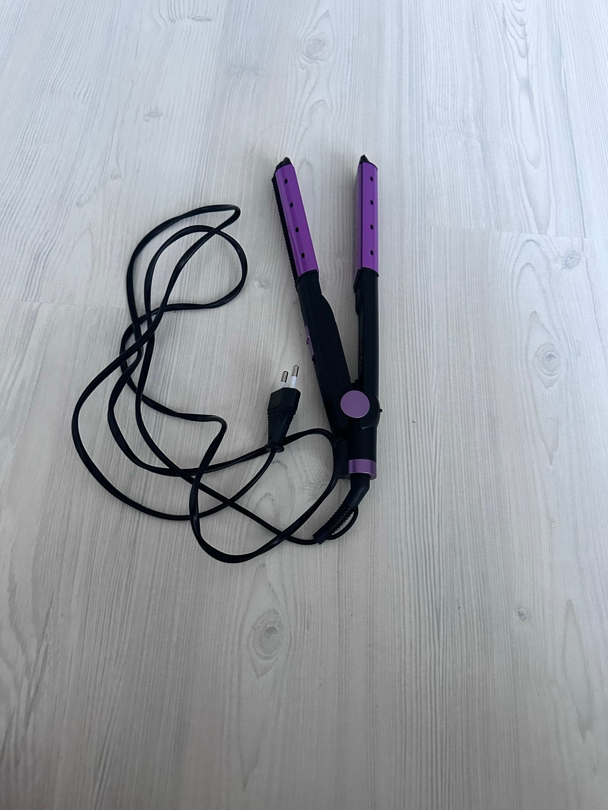 Mini stijltang paars - Compact en handig voor onderweg, Ophalen, Gebruikt, Haarverzorging