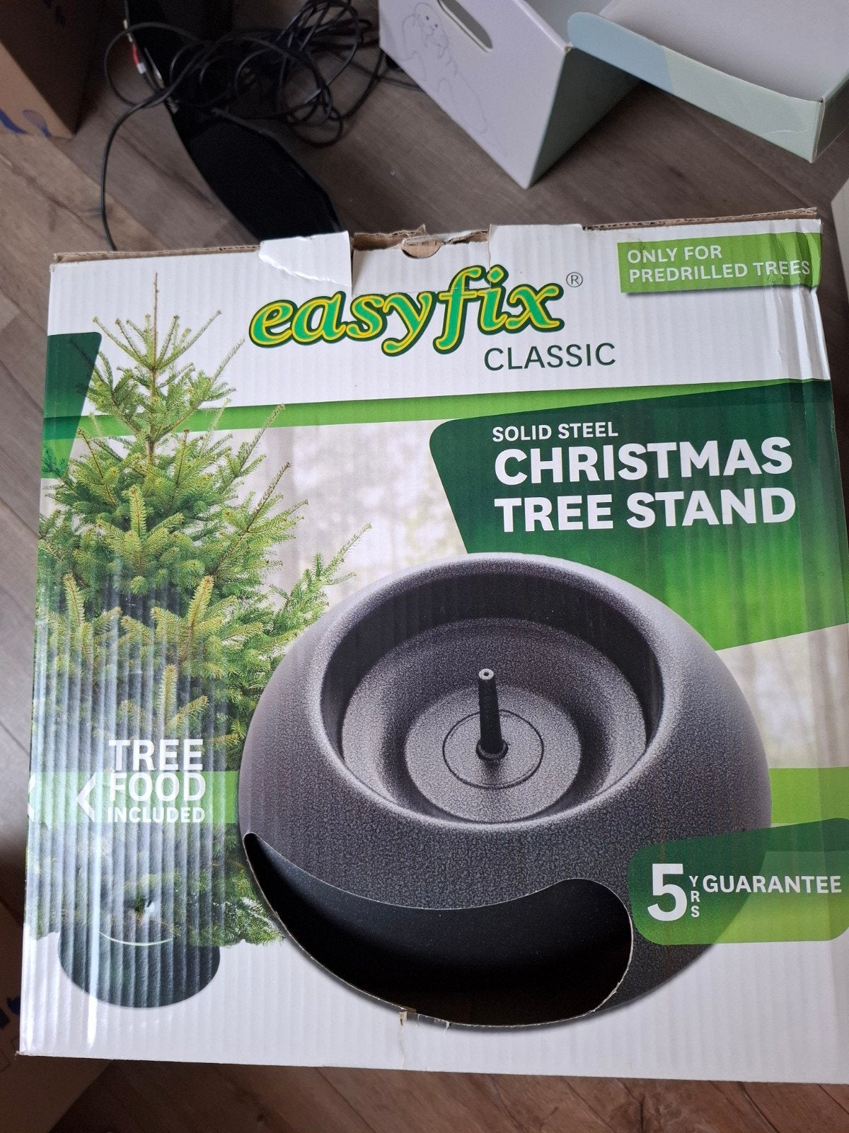 Easyfix classic kerstboomstandaard, 1x gebruikt, Ophalen of Verzenden, Zo goed als nieuw