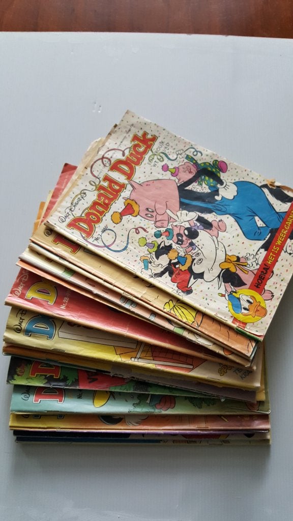 donald ducks uit 1986 -19 stuks, Boeken, Meerdere stripboeken, Ophalen of Verzenden, Gelezen