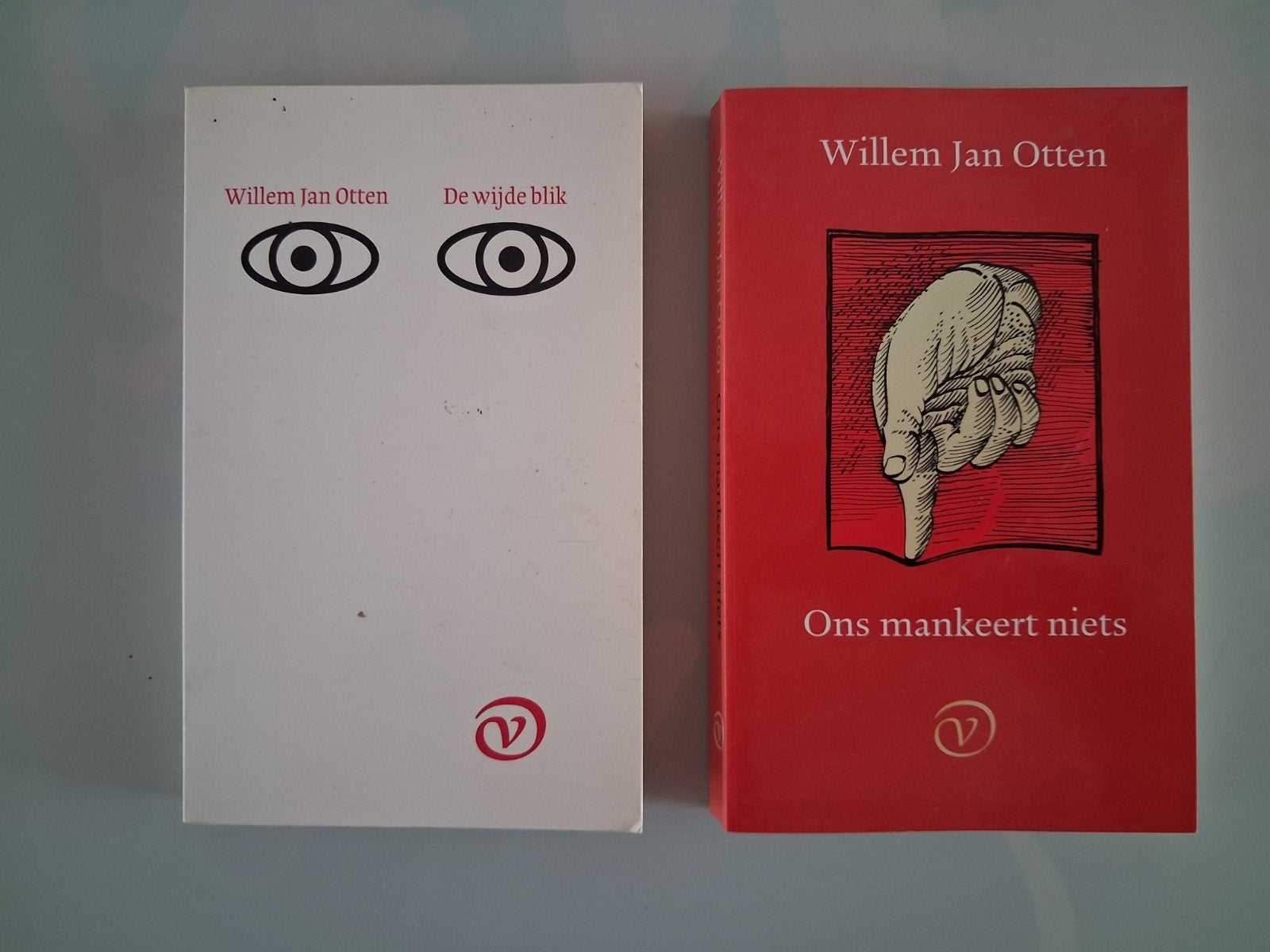 Willem Jan Otten Boeken: De Wijde Blik & Ons Mankeert Niets, Ophalen of Verzenden, Gelezen, Willem Jan Otten, Nederland