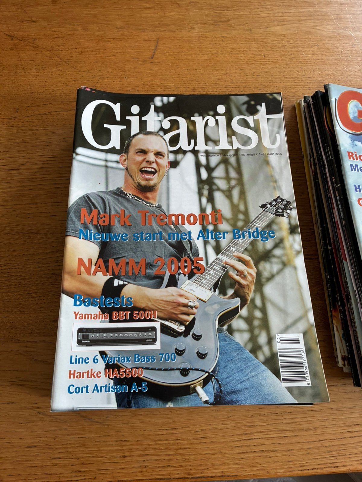 Gitarist jan 2004 t/m maart 2005 muv dec 2004, Ophalen of Verzenden, 1980 tot heden, Tijdschrift