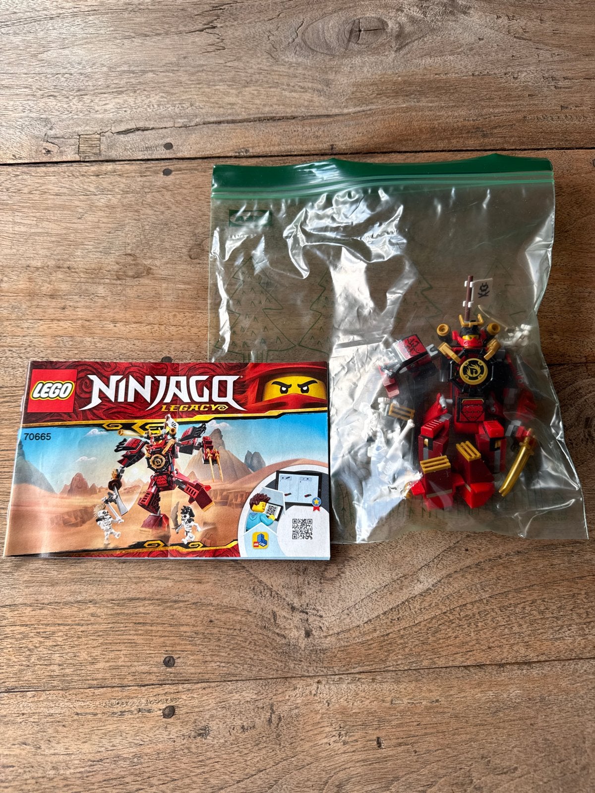 LEGO Ninjago Legacy 70665: De Samurai Mech, Lego, Ophalen of Verzenden, Zo goed als nieuw, Compleet