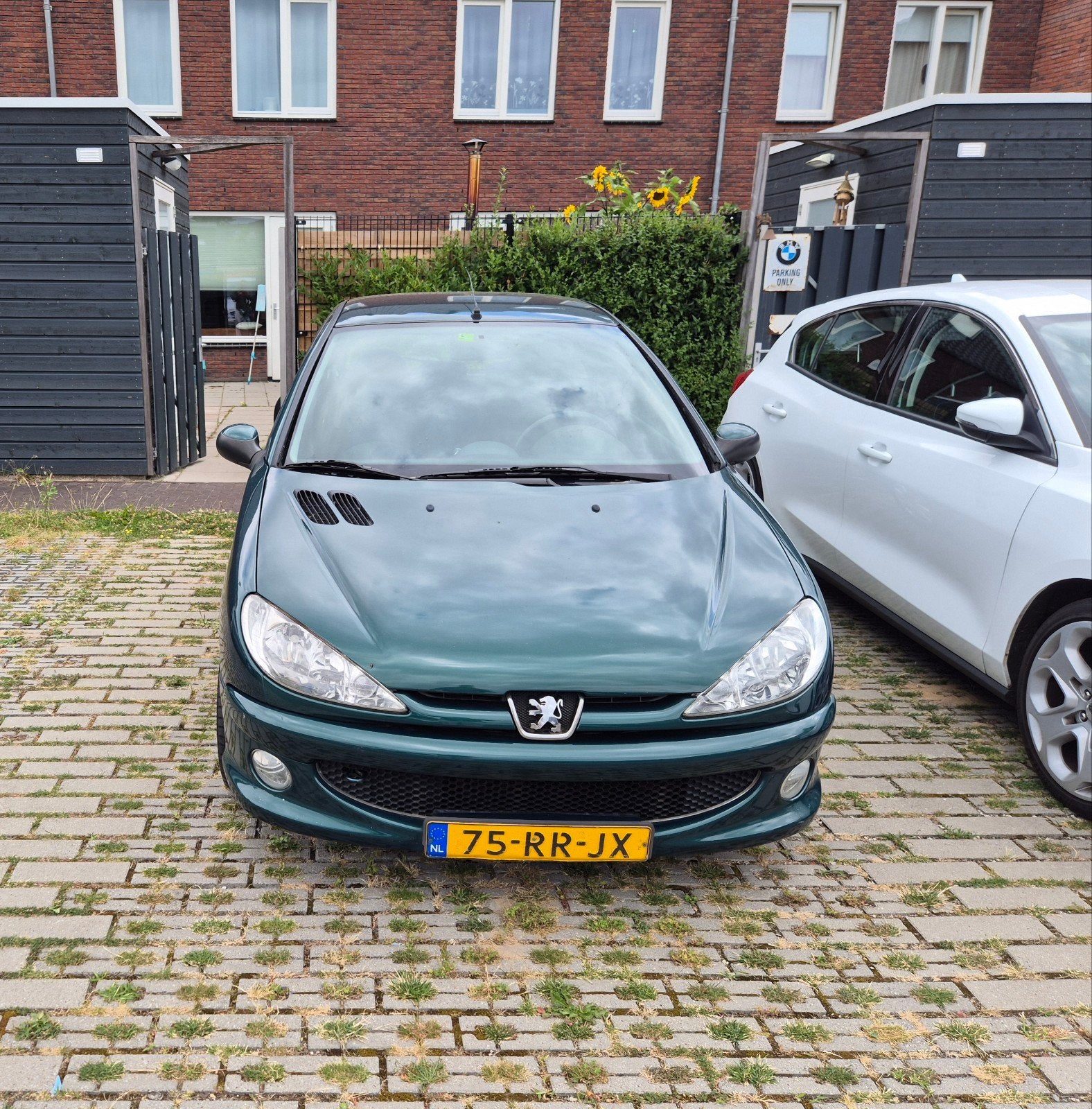 Peugeot 206 1.4 X-line 3D 2005 Groen, Voorwielaandrijving, 31 €/maand, 4 cilinders, Origineel Nederlands