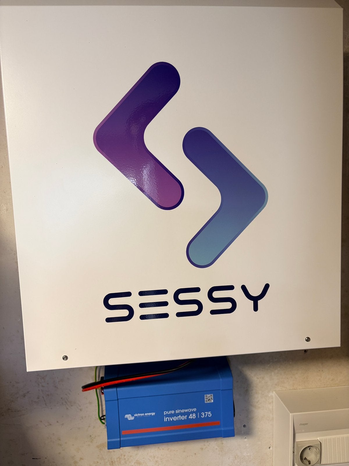 Sessy 5kWh thuisbatterij + Victron noodstroom stopcontact, Ophalen, Gebruikt, Overige merken, Overige typen