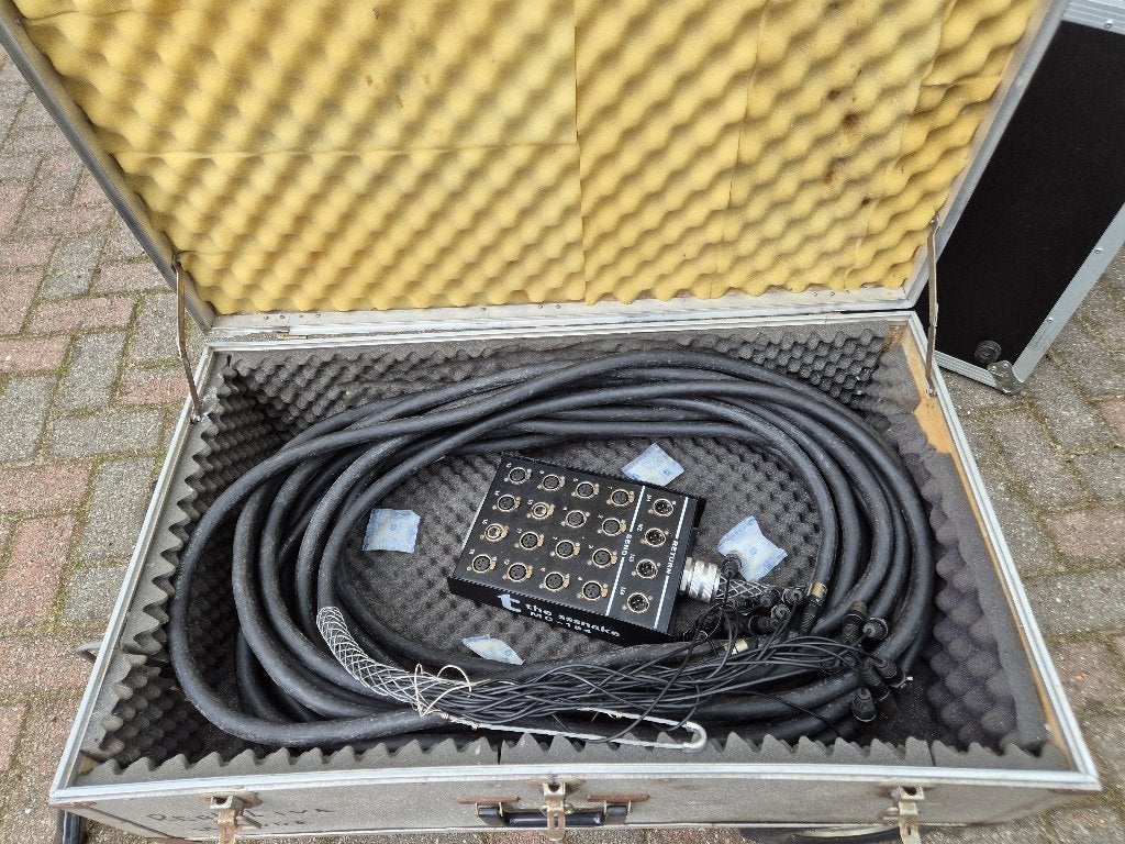 Multikabel / snake 16-4, 30 meter, Ophalen, Gebruikt