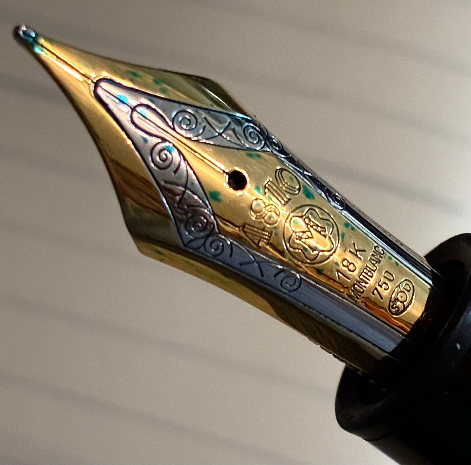 Mont Blanc Meisterstück 149, Met doosje, Ophalen of Verzenden, Zo goed als nieuw, Vulpen