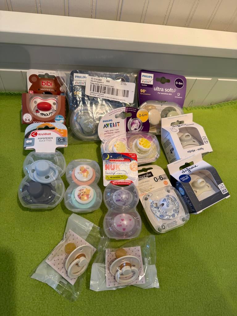Diverse spenen / fopspenen voor baby's - Nieuw en ongebruikt, Ophalen of Verzenden, Nieuw