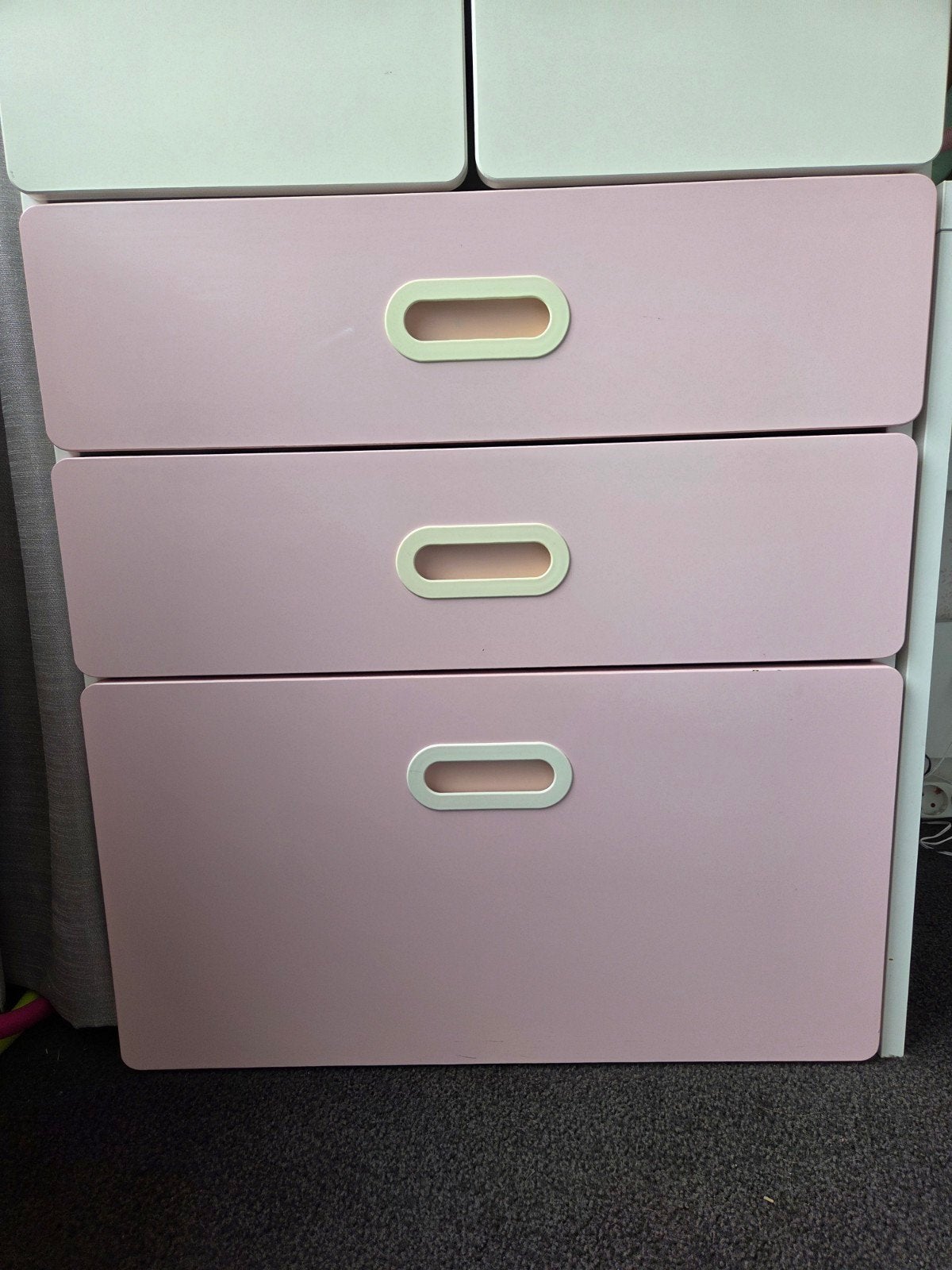 Roze la IKEA FRITIDS STUVA 3 stuks, Kinderen en Baby's, Kinderkamer | Commodes en Kasten, Ophalen