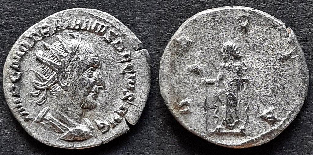Dubbele denarius Traianus Decius, S 2693, Verzenden, Overige landen, Zilver