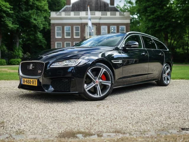 Jaguar XF sportbreak 3.0 D  300pk Aut 2017 Zwart, Automaat, 2993 cc, 2000 kg, Zwart