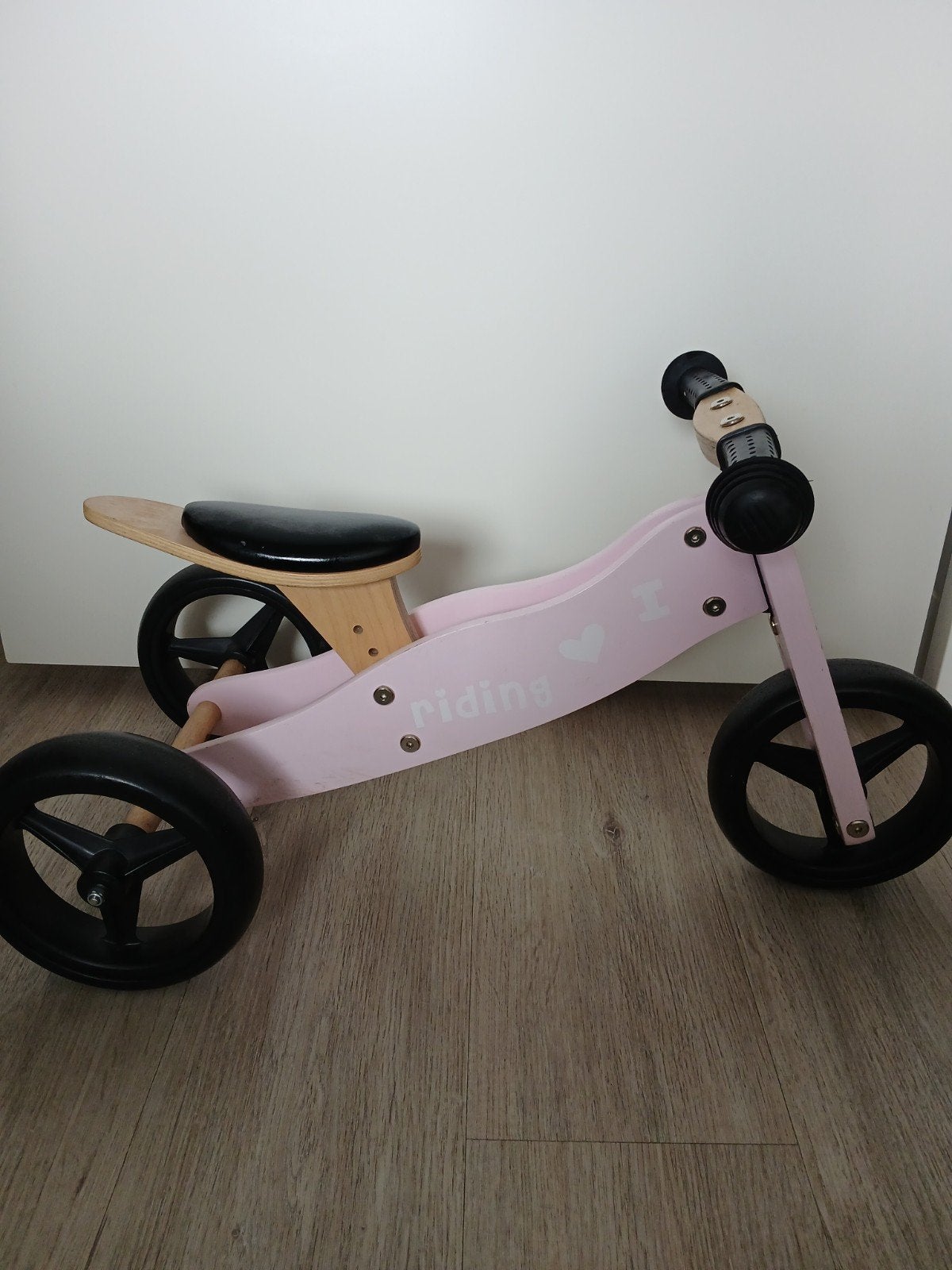 loopfiets hout, Ophalen, Gebruikt, Loopfiets