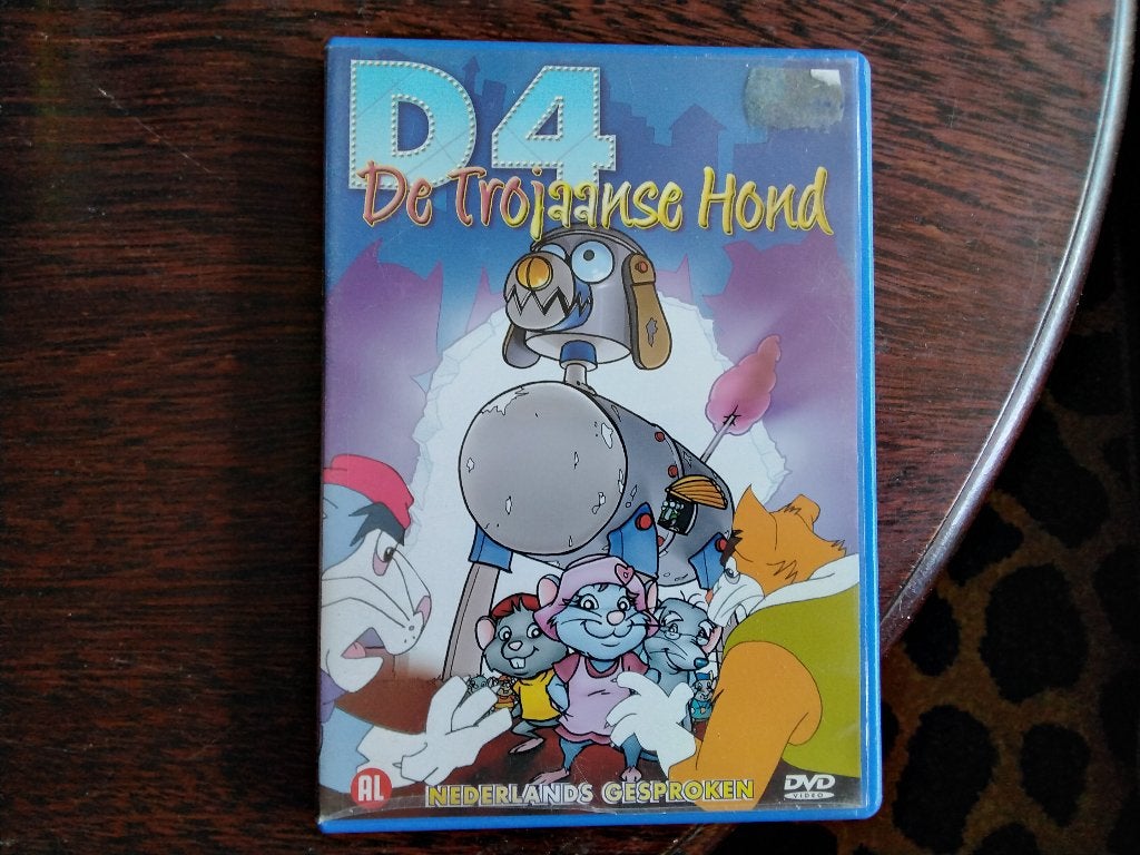 D4 de trojaanse hond, origineel, Avontuur, Alle leeftijden, Ophalen of Verzenden, Zo goed als nieuw