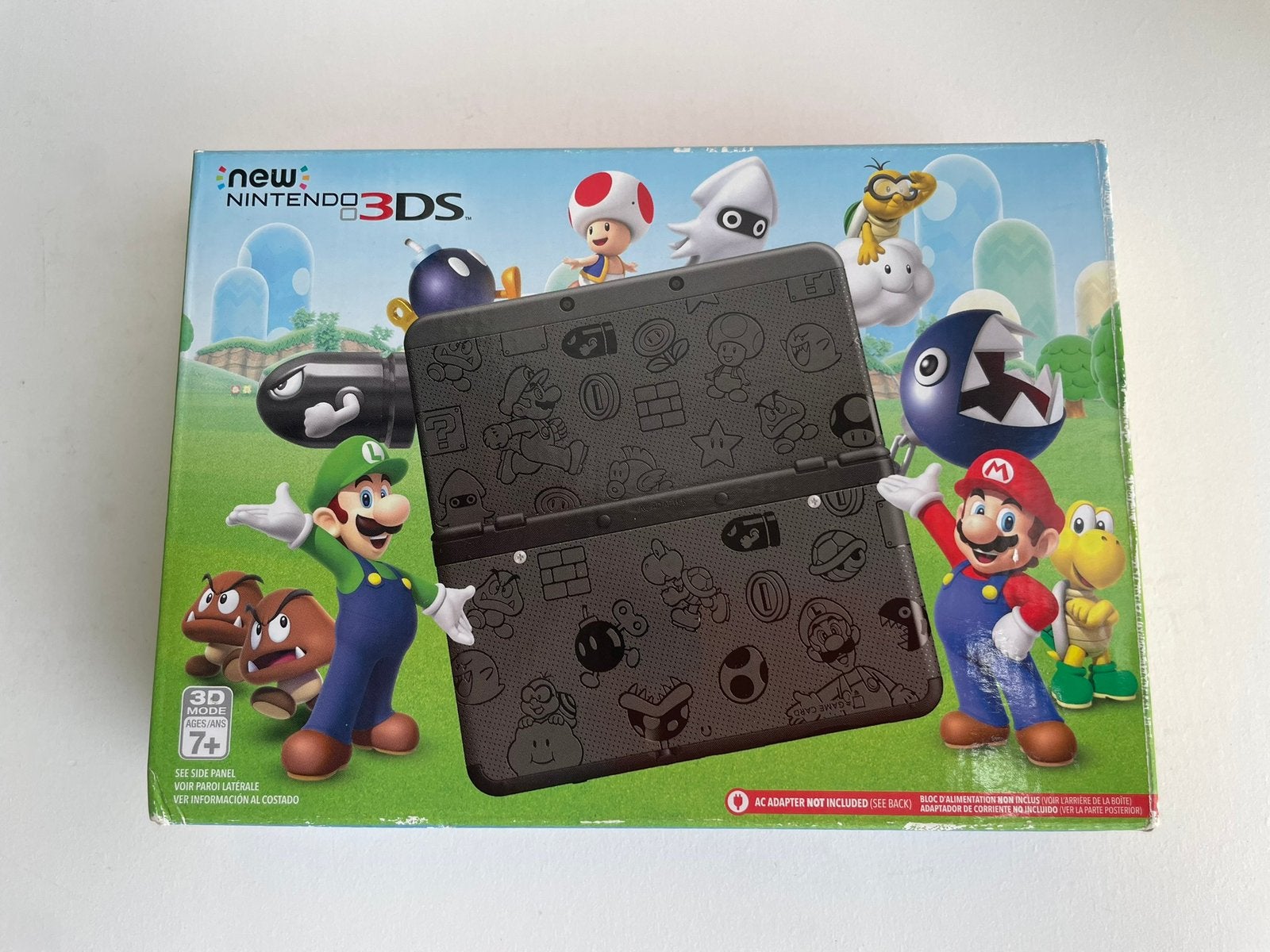 New Nintendo 3DS black friday editie zgan, Ophalen of Verzenden, Zo goed als nieuw, Zwart, 3DS