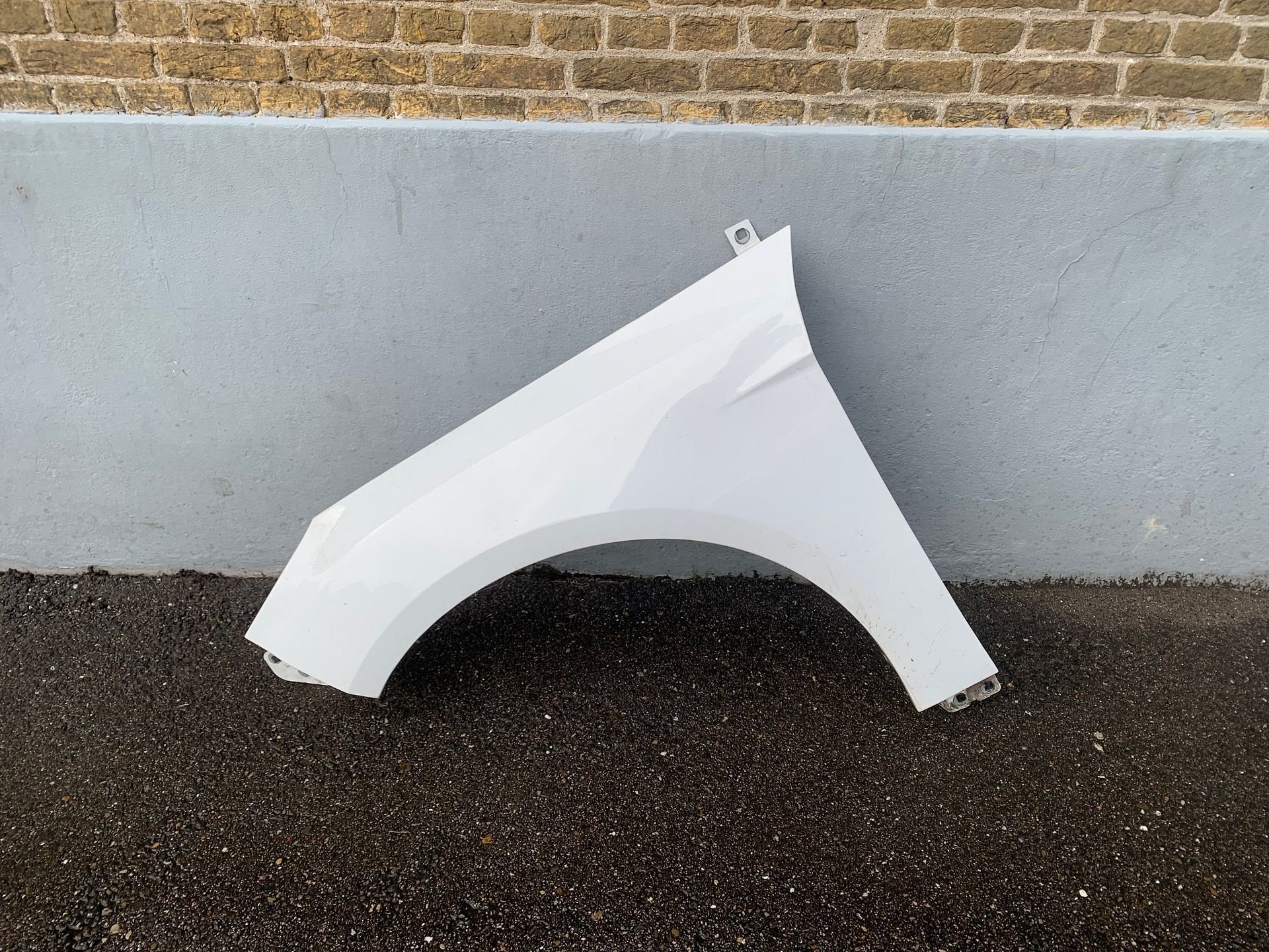 zijscherm links ford focus III 2010 tot 2014 wit spatbord, Gebruikt, -, -, Ophalen of Verzenden