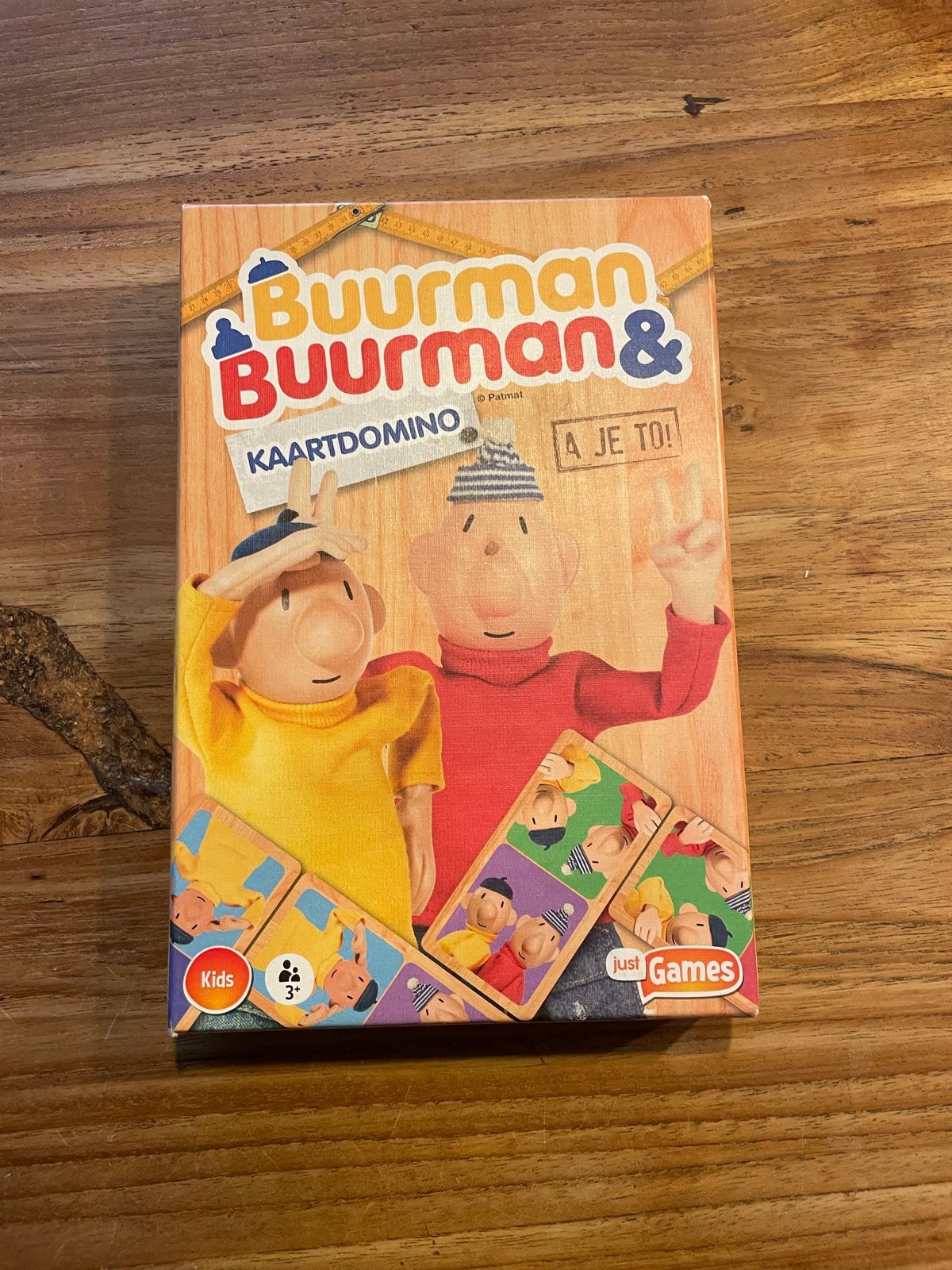 Buurman & Buurman Kaartdomino - A Je To!, Een of twee spelers, Ophalen of Verzenden, Gebruikt