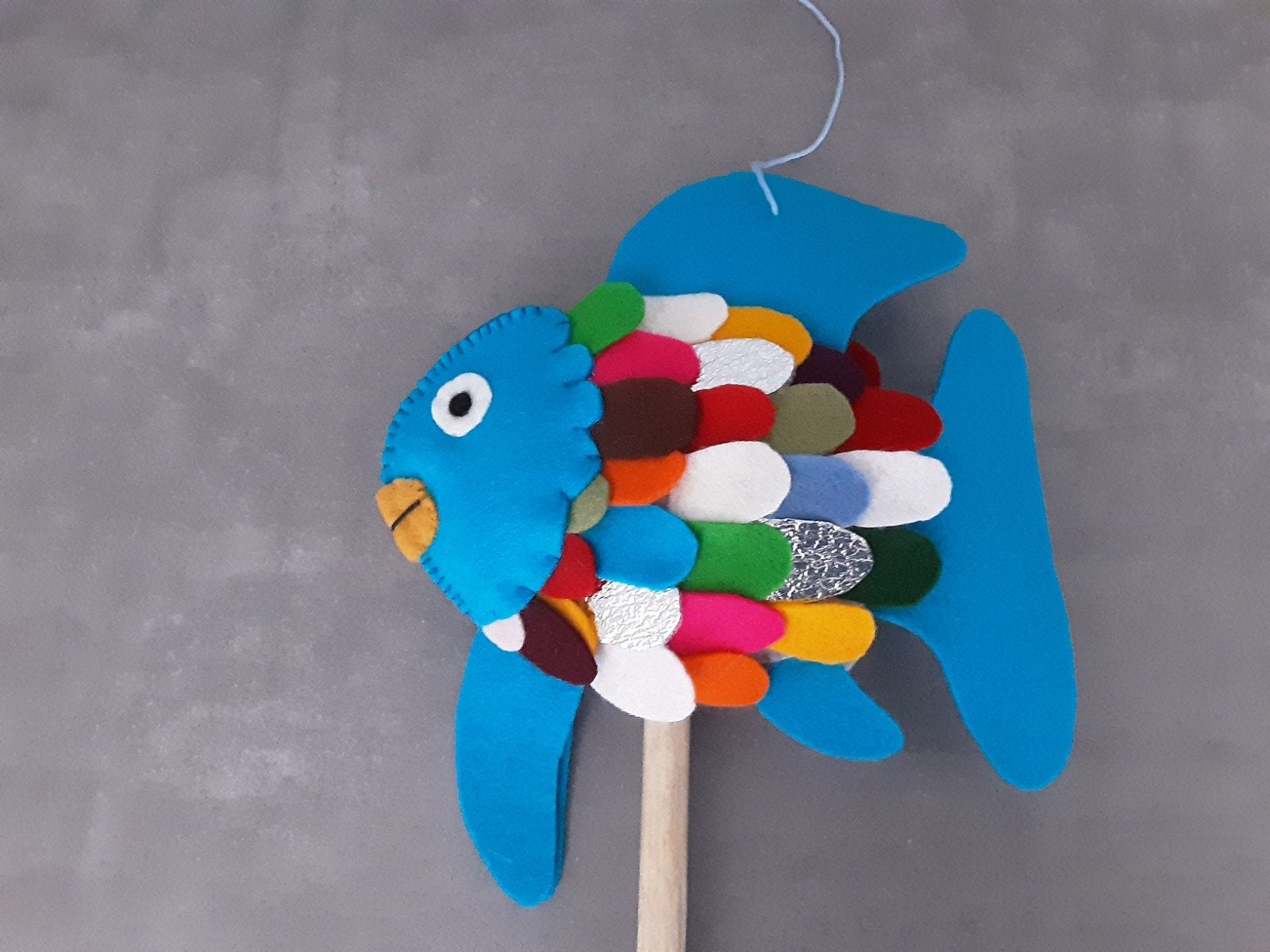 De mooiste vis van de zee., Hobby en Vrije tijd, Vilt, Ophalen of Verzenden, Figuurtje(s)