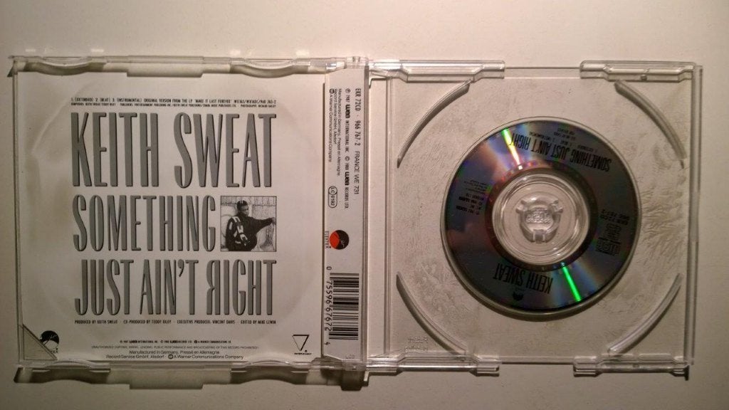 Keith Sweat - Something Just Ain't Right, Ophalen of Verzenden, Zo goed als nieuw, Pop