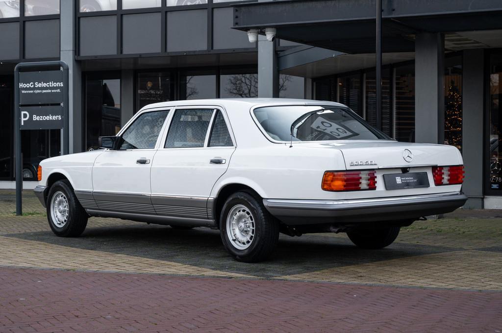Mercedes-Benz S-Klasse 500 SEL ( W126 ) (bj 1984, automaat), Auto's, Automaat, 4973 cc, Zwart, Overige brandstoffen