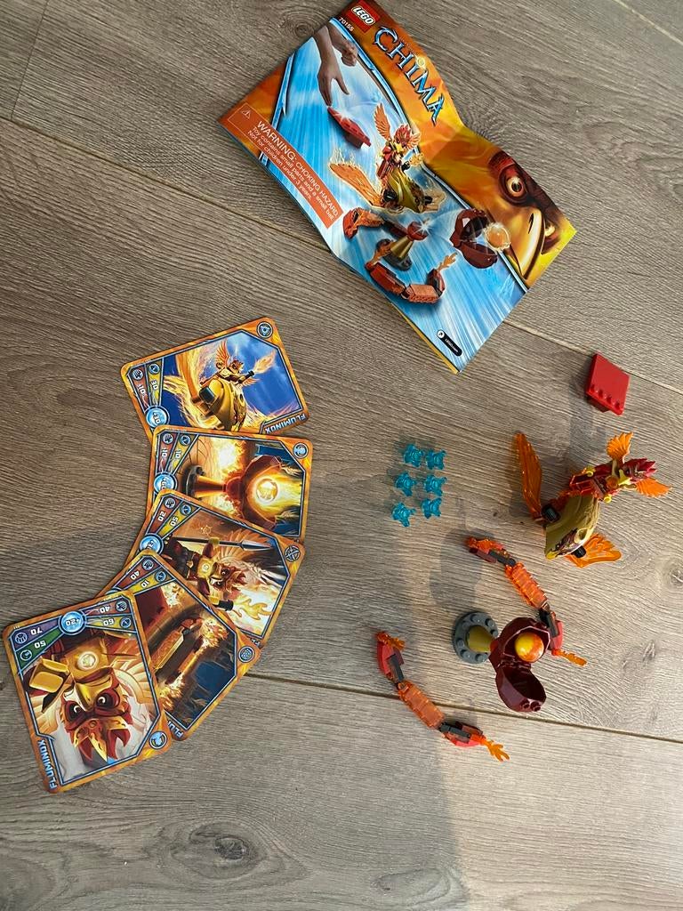Lego chima 70155, Lego, Ophalen of Verzenden, Zo goed als nieuw, Compleet
