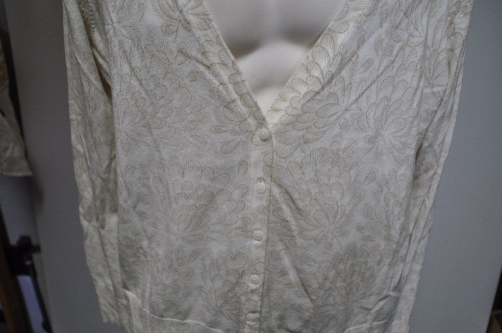 AS65 Gap Vest bruin wit maat XL, Kleding | Dames, Grote Maten, Ophalen of Verzenden, Zo goed als nieuw, Bruin, Trui of Vest