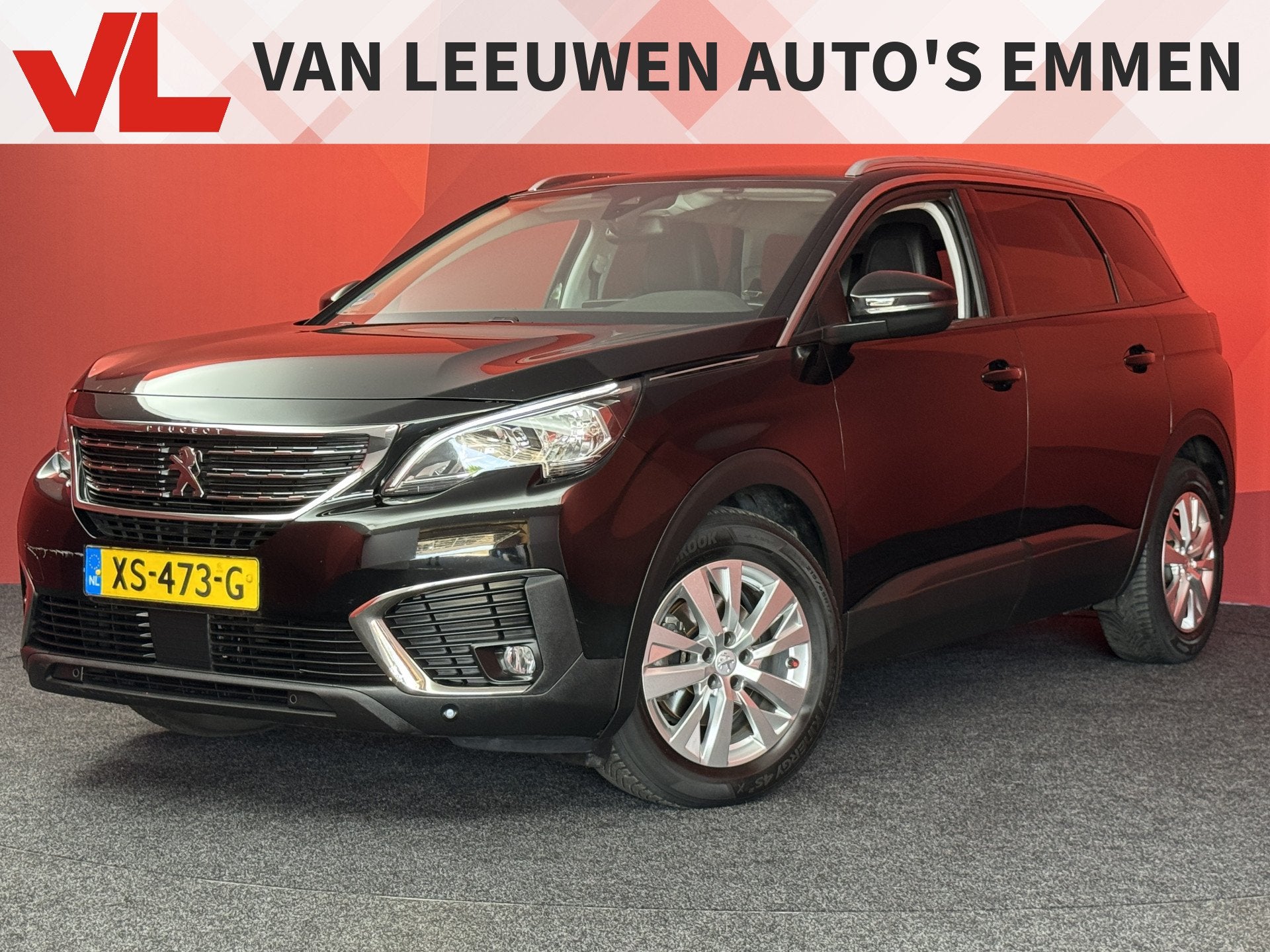 Peugeot 5008 1.2 PureTech Blue Lease Executive | Automaat |, Gebruikt, 1199 cc, Zwart, 19 km/l