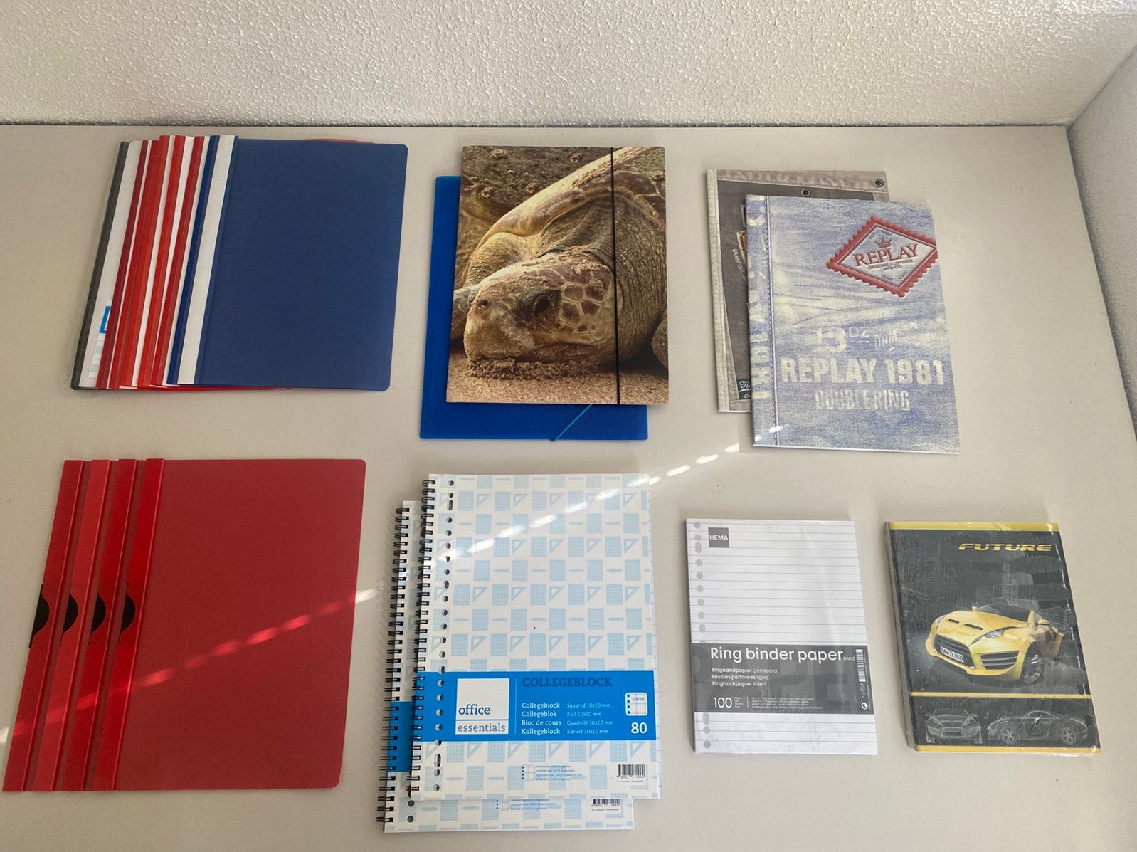 Schoolschriften en mapjes, Ophalen, Zo goed als nieuw