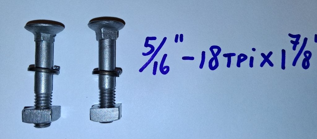 Bedford MW plough bolts for shovel clamp bracket, Ophalen of Verzenden, Landmacht, Engeland, Overige typen