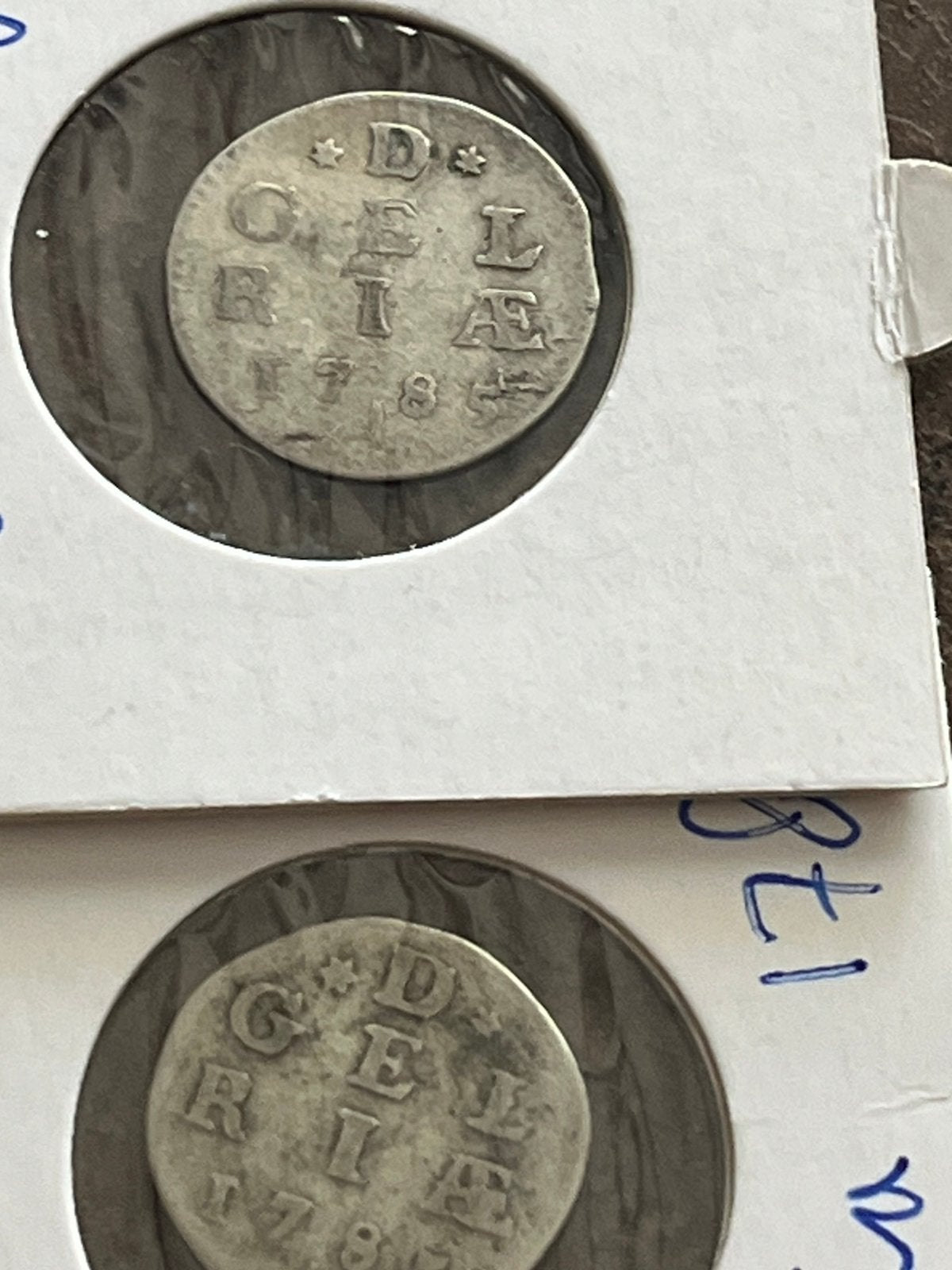 2 zilveren stuivers Gelria 1785, Ophalen of Verzenden, Vóór koninkrijk