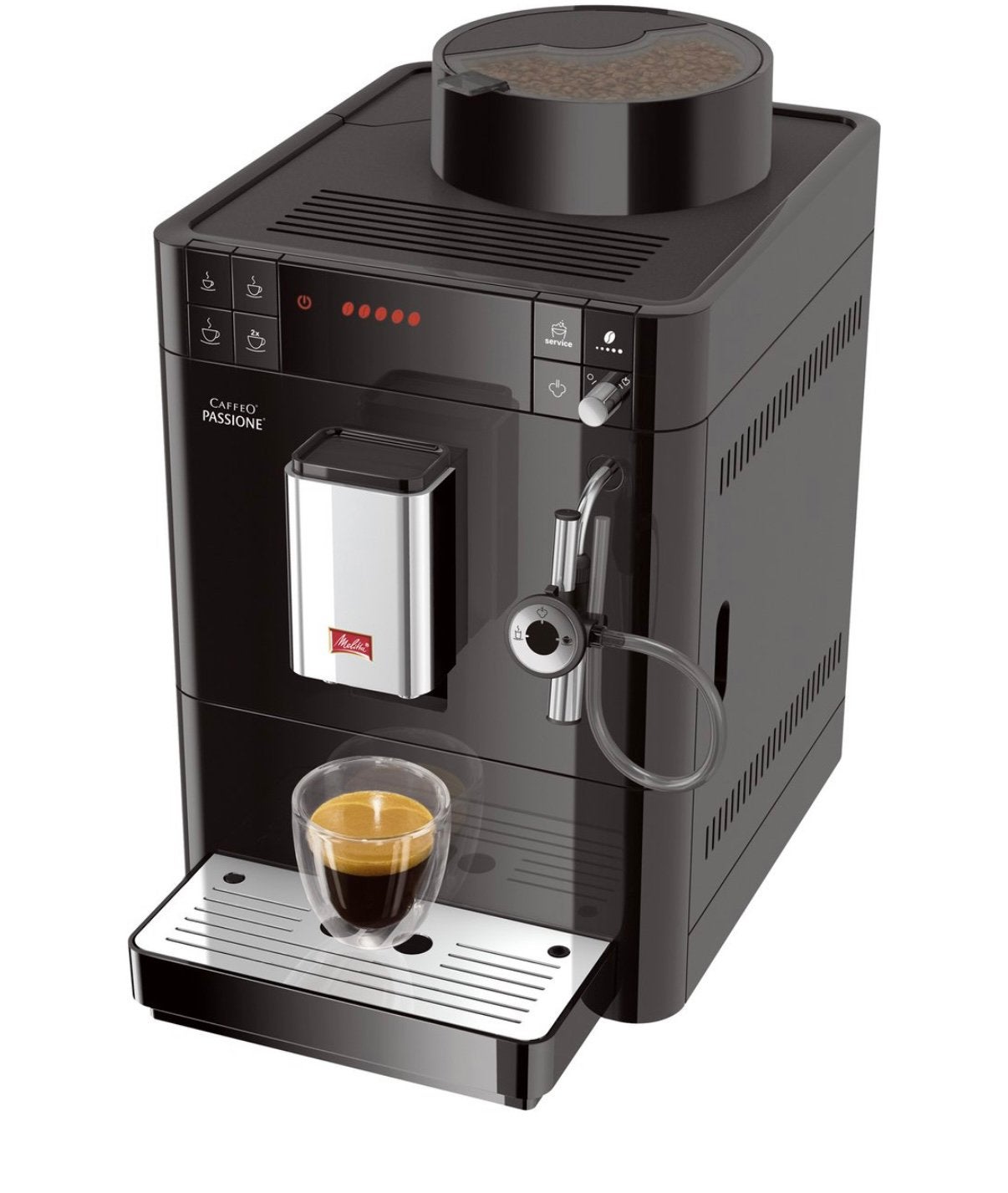 Melitta Caffeo Passione Volautomatische Koffiemachine, Witgoed en Apparatuur, Koffiezetapparaten, Afneembaar waterreservoir, Gebruikt