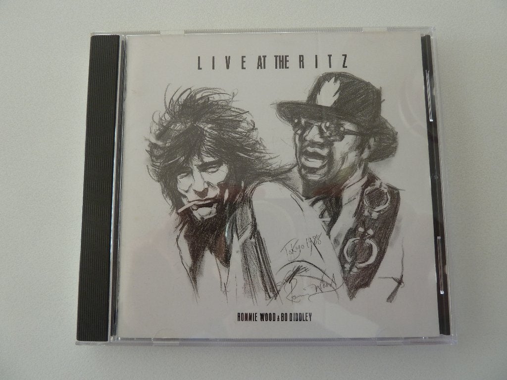 Ronnie Wood & Bo Diddley - Live At The Ritz (Japans), Ophalen of Verzenden, Zo goed als nieuw, Poprock, Live-album