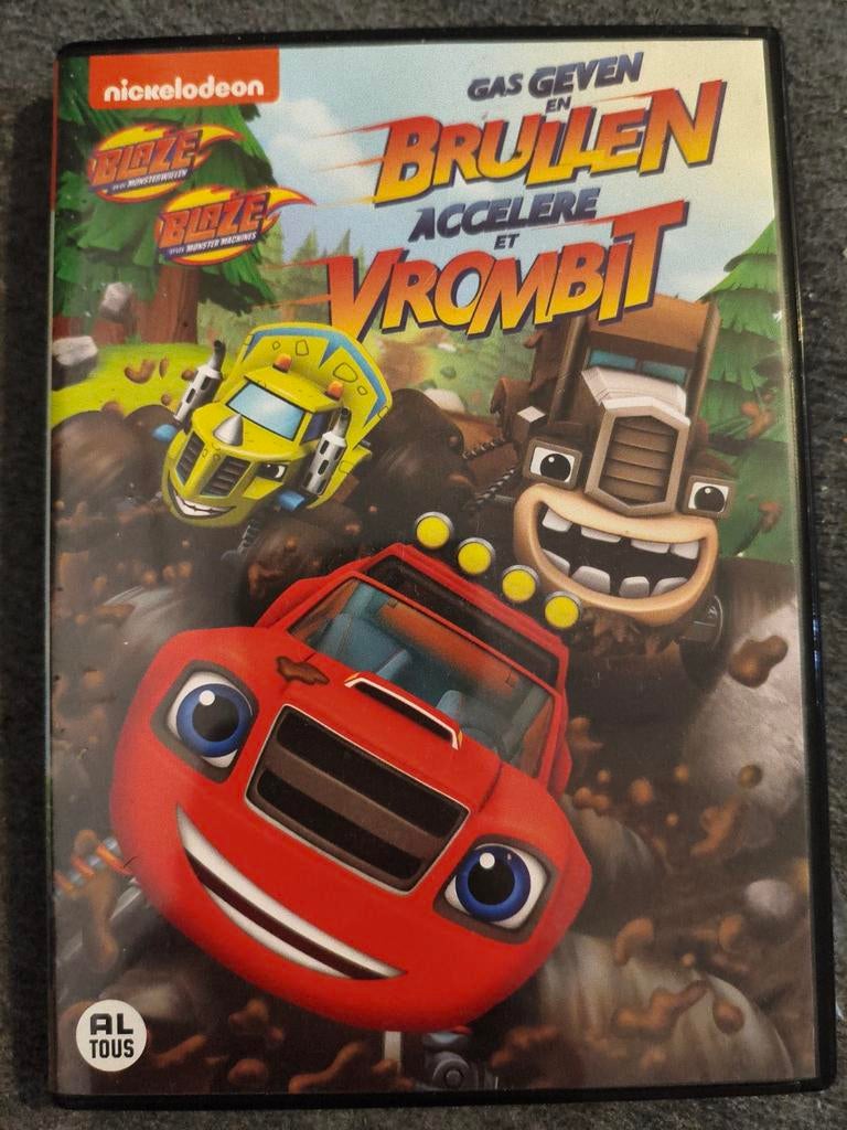 Blaze en de Monsterwielen - Gas Geven en Brullen DVD, Ophalen of Verzenden