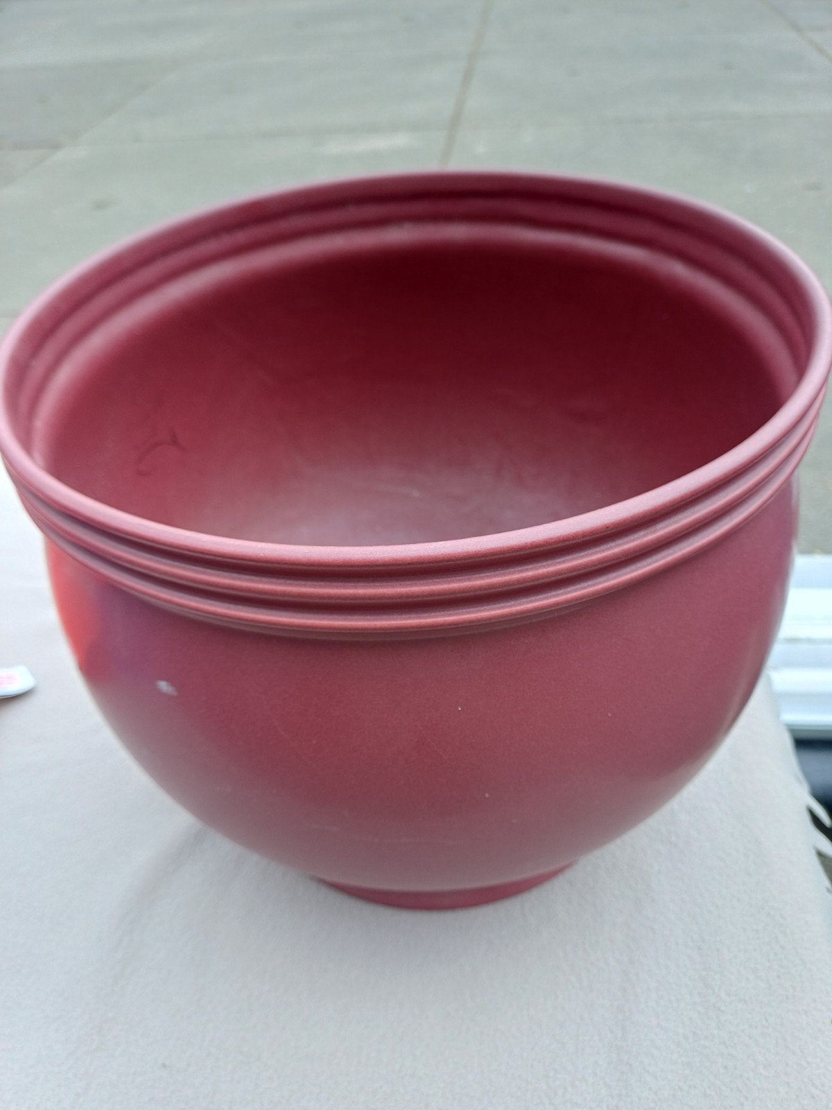 Bloempot, Rond, Binnen, Zo goed als nieuw, Minder dan 40 cm