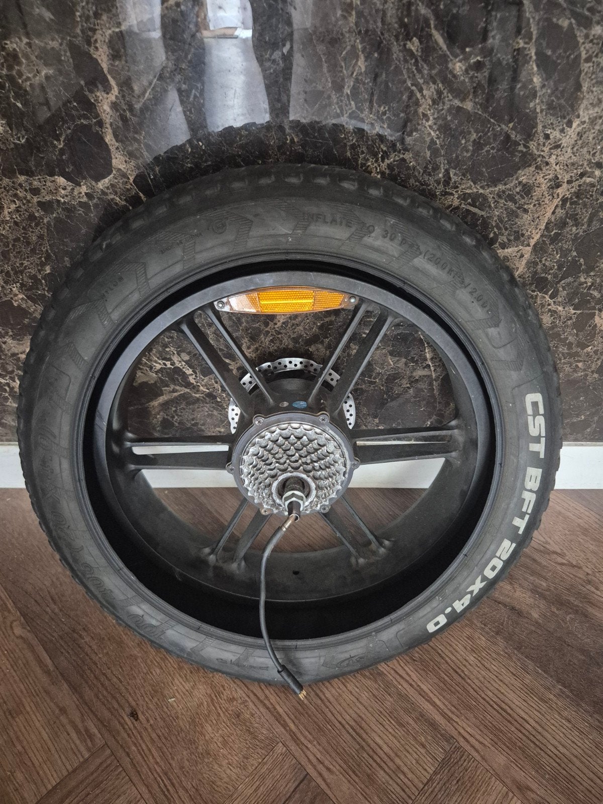 fatbike motor ebike 500watt, Fietsen en Brommers, Fietsonderdelen, Wiel, CST BFT, Ophalen of Verzenden, Zo goed als nieuw