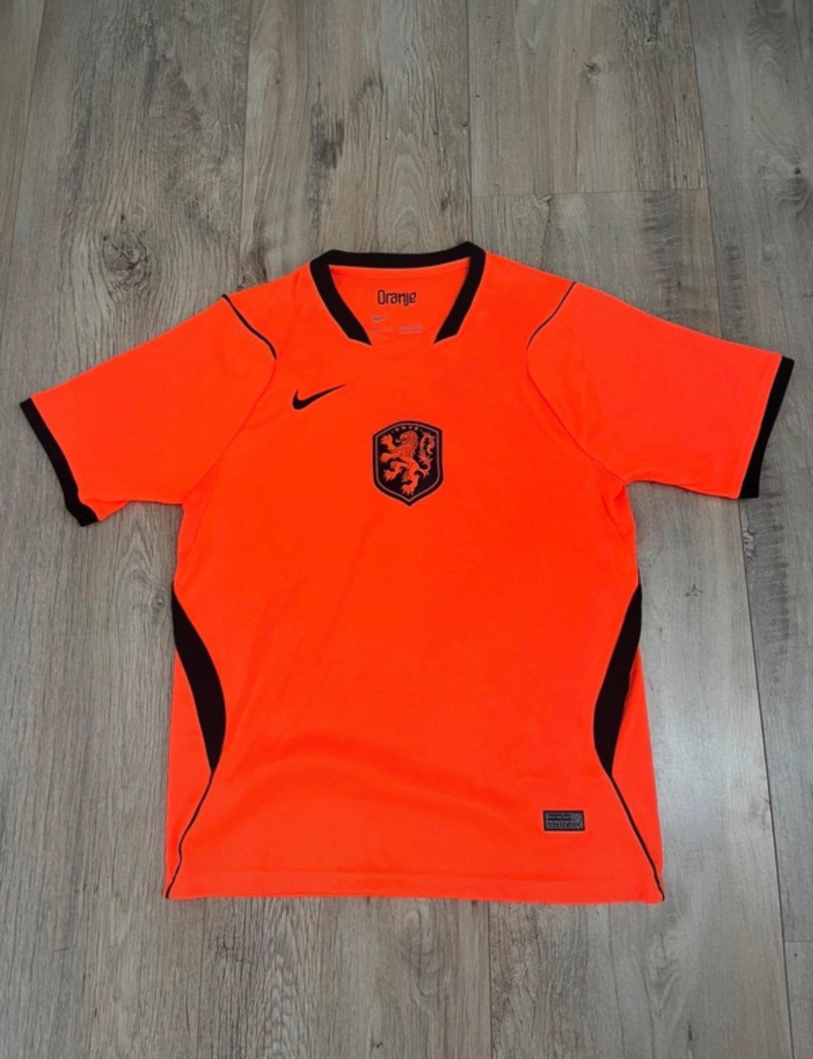 Nederlands elftal shirt wk, Ophalen of Verzenden, Zo goed als nieuw, Maat 48/50 (M), Oranje