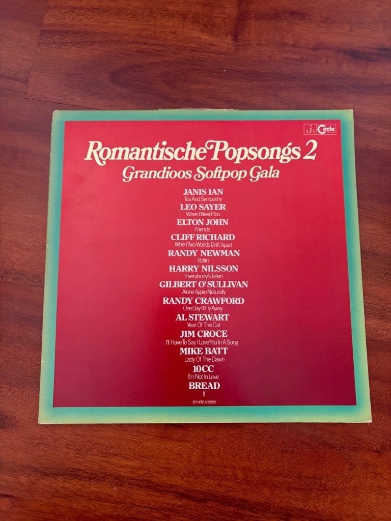 Romantische Popsongs 2 - Grandioos Softpop Gala LP, Cd's en Dvd's, LP, Gebruikt, Pop, Ophalen of Verzenden