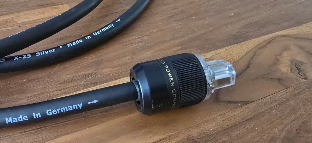 Viablue X-25 Silver Power Cable, Ophalen, 2 tot 5 meter, Overige kabels