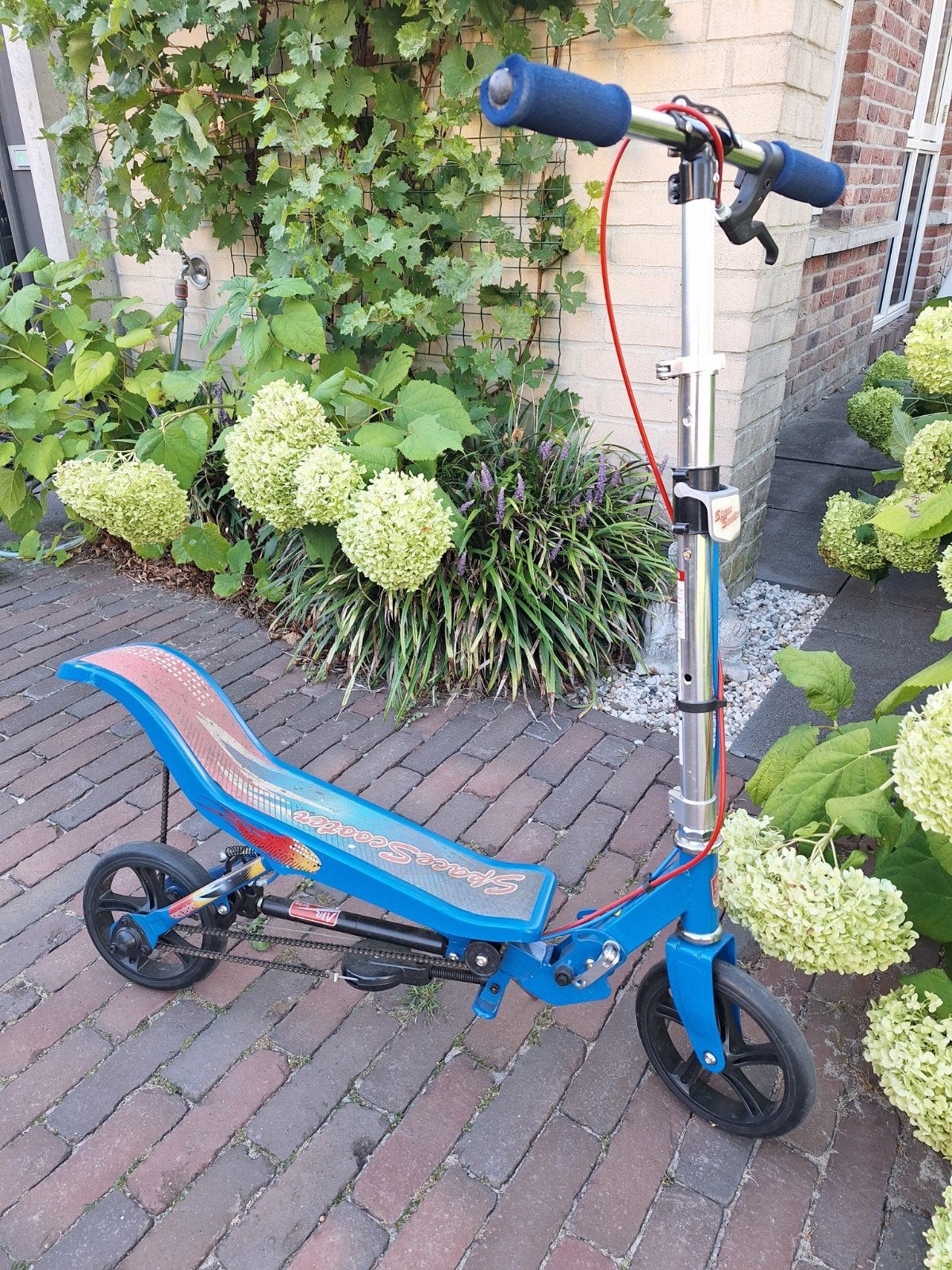 Space Scooter X580 Blauw, Fietsen en Brommers, Ophalen, Gebruikt, Overige typen, Space Scooter