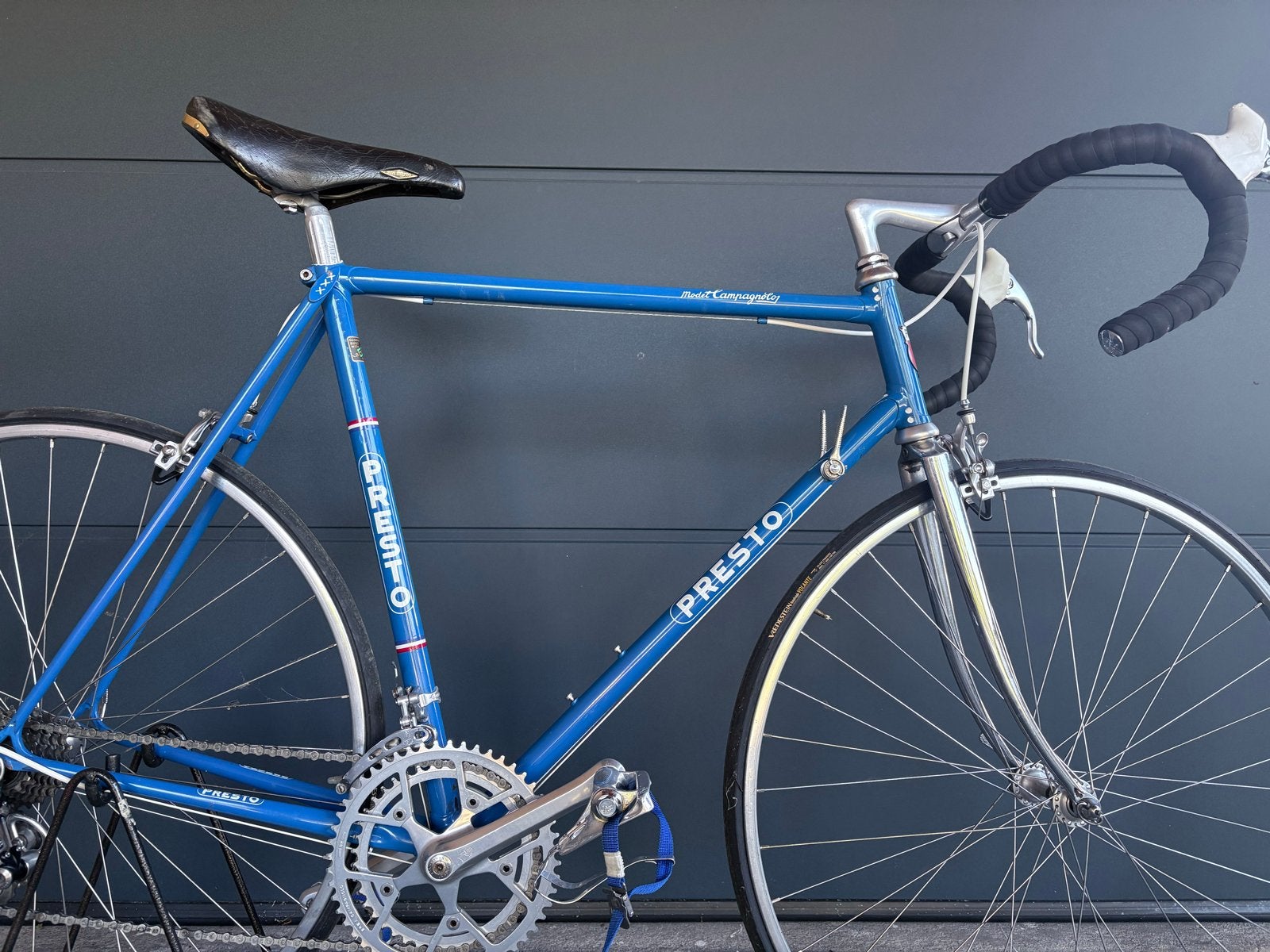 Vintage Amsterdamse Presto racefiets - Campagnolo, Overige merken, 28 inch, Gebruikt, Heren