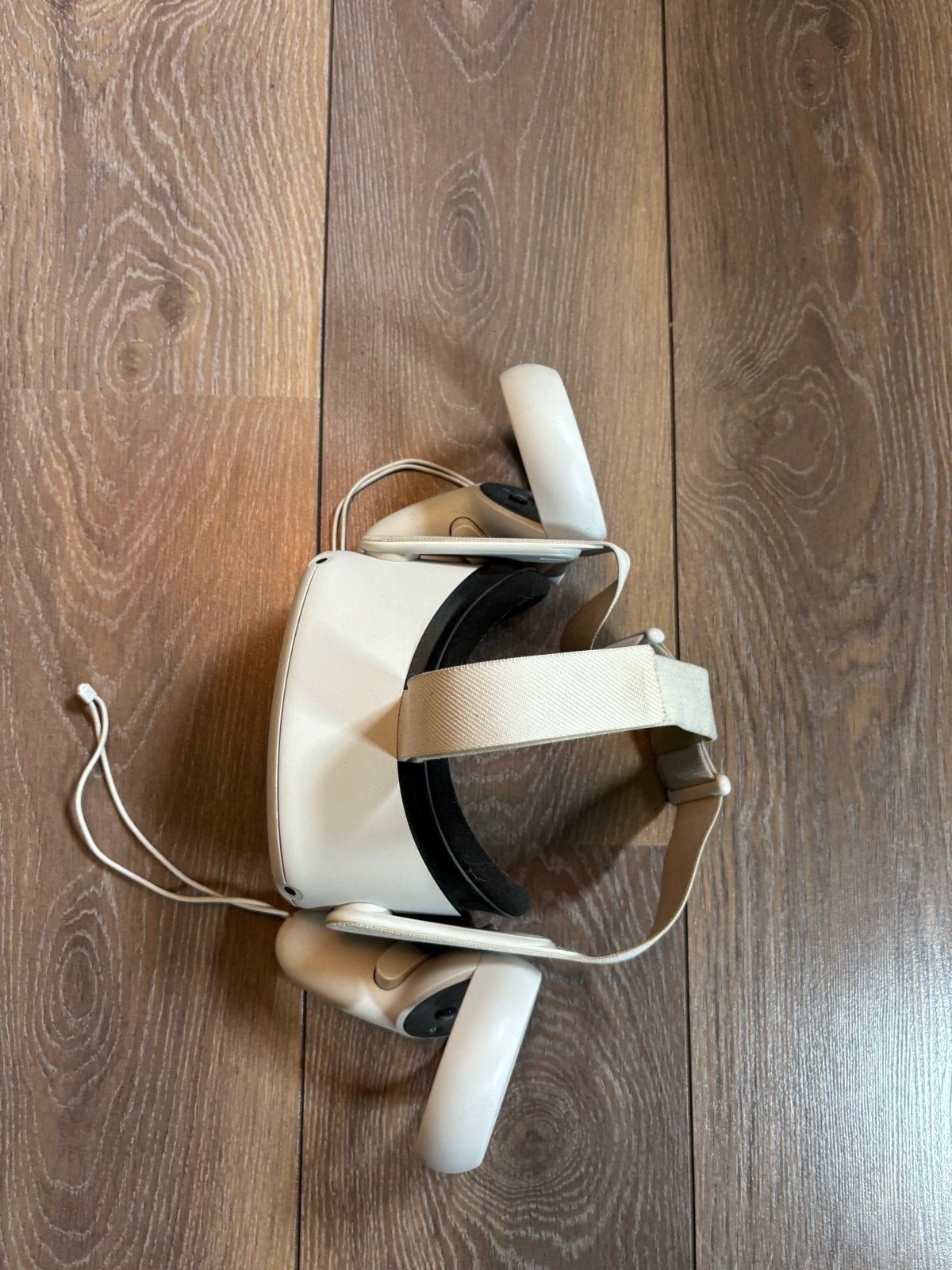 Oculus Quest 2 VR-bril met controllers, Spelcomputers en Games, Virtual Reality, Ophalen of Verzenden, Gebruikt, VR-bril, Overige platformen