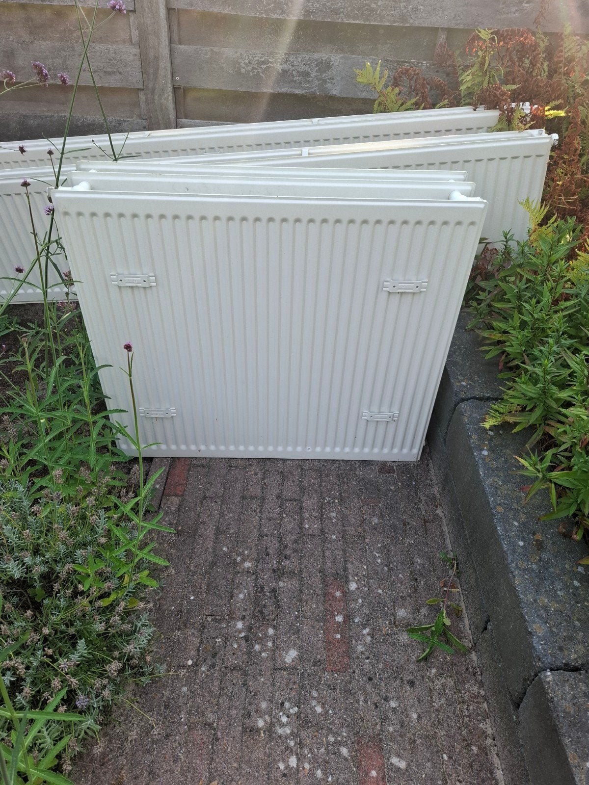 Radiator 80x70cm - Klein roestplekje, Ophalen