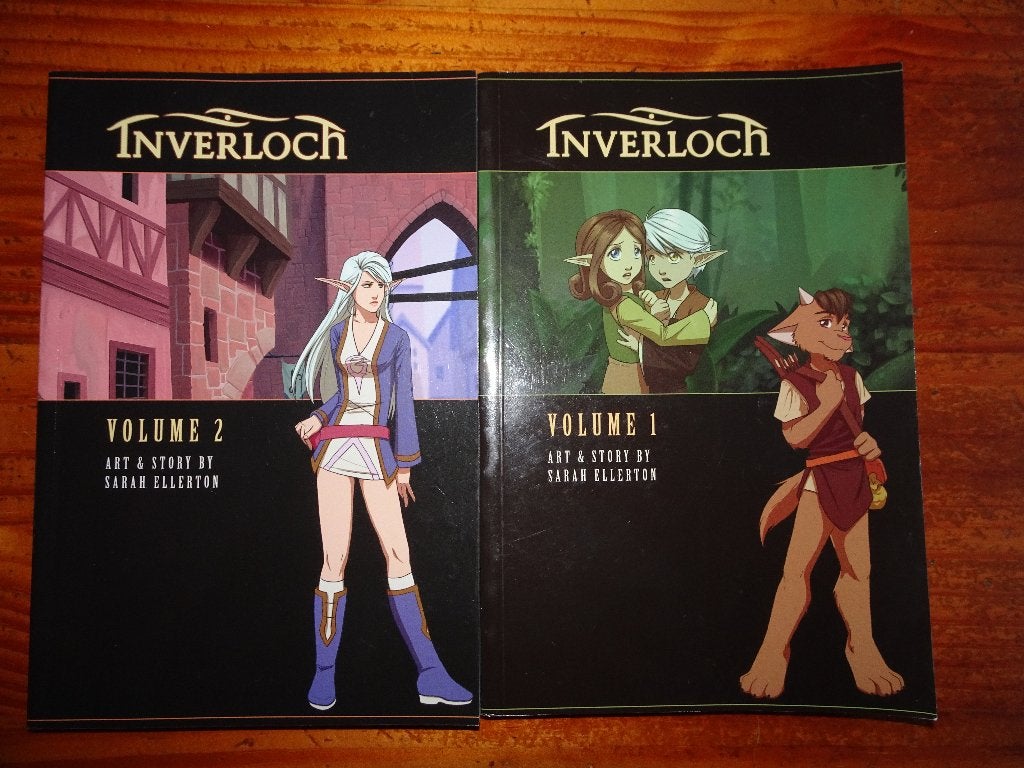 Inverloch volume 1 + 2 - Sarah Ellerton, Eén stripboek, Ophalen of Verzenden, Zo goed als nieuw