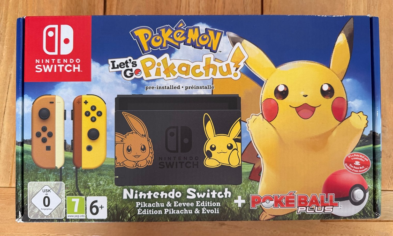 Nintendo Switch Let's Go Pikachu console nieuw + Poké Ball, Met games, Met 2 controllers, Nieuw, Ophalen of Verzenden
