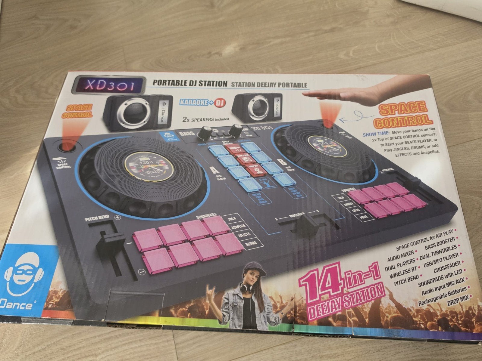 Nieuwe iDance XD301 Portable DJ Station, Ophalen of Verzenden